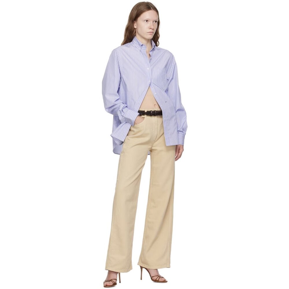 *SOLD* Saks Potts Salma Jeans - Beige - Size XS